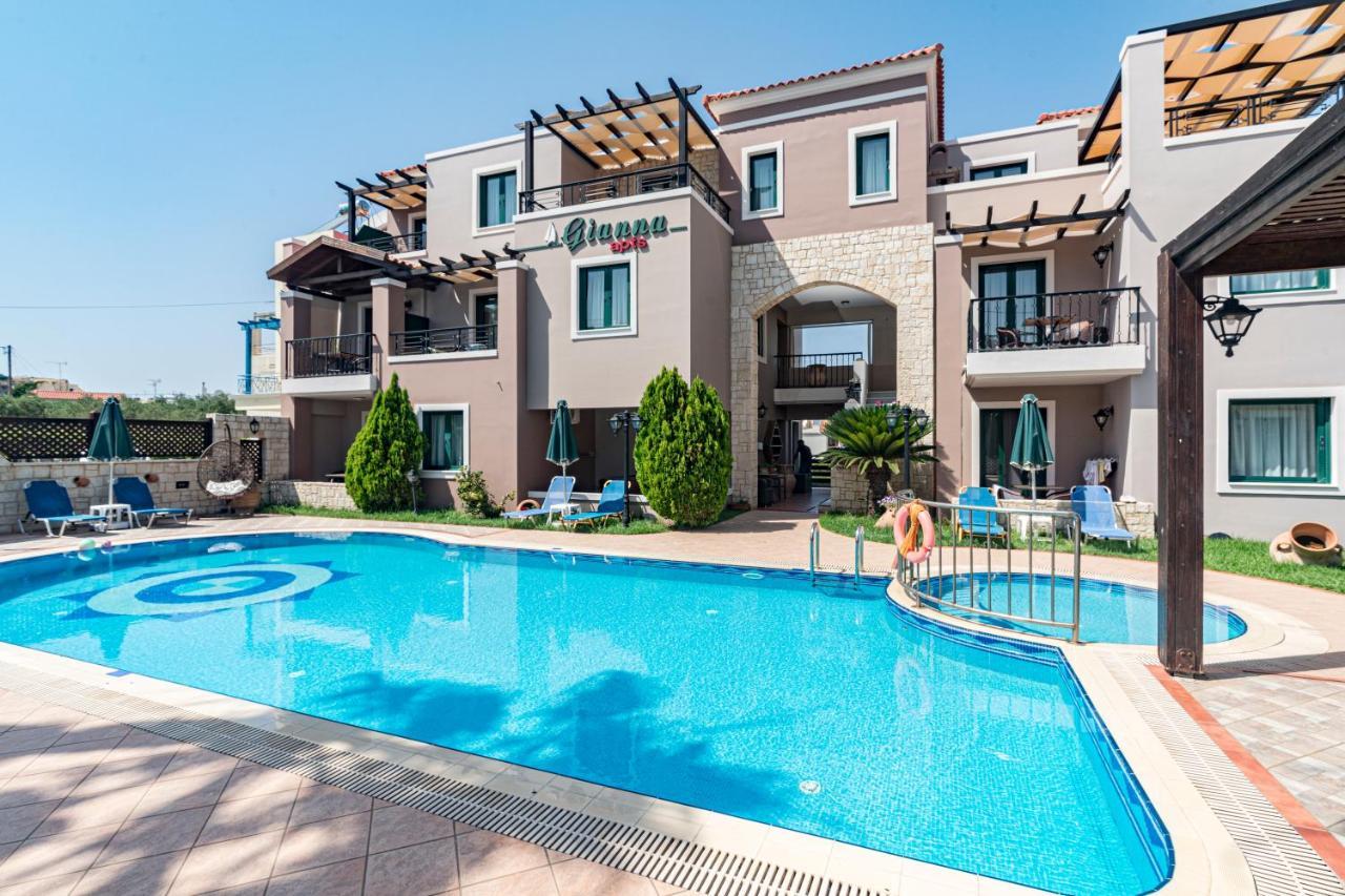 Gianna Apartments Almirida Dış mekan fotoğraf