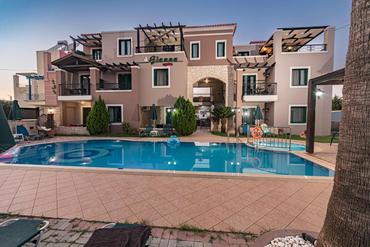 Gianna Apartments Almirida Dış mekan fotoğraf