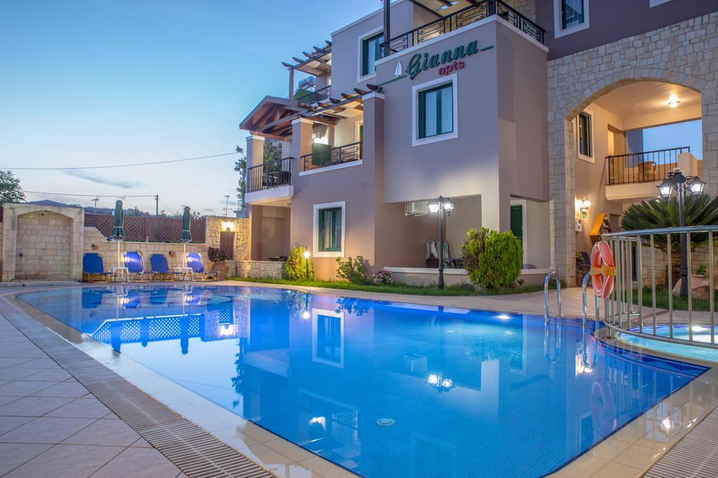 Gianna Apartments Almirida Dış mekan fotoğraf